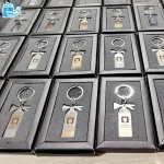 تولید انواع جاکلیدی فلزی با طرح و شکب دلخواه با جعبه