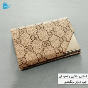 جاکارتی فلزی طرح گوچی استیل نقره ای مدل دیورا