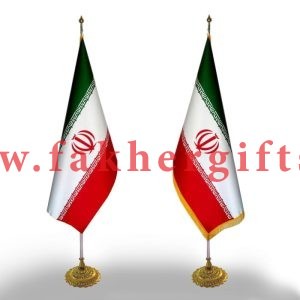 پرچم تشریفات ایران با پایه