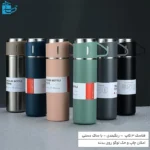 ست فلاسک وکیوم ۳ لیوانه مناسب سفر و هدیه