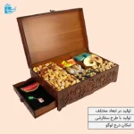 جعبه پذیرایی و هدیه کشو دار-کدBF005G