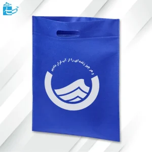 ساک دستی فلت دسته پانچی سایز 40×30 با چاپ