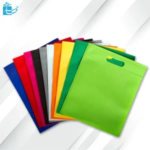 رنگبندی ساک دستی پارچه ای 40×30 دسته پانچی