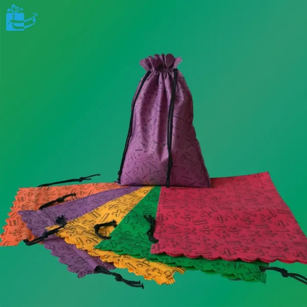 کیسه ریاضی پارچه ای بند دار
