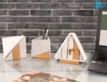Concrete desktop office set