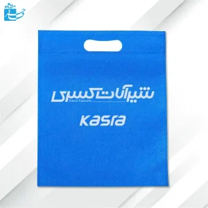پاکت پارچه ای دسته دار رنگبندی سایز متوسط با چاپ