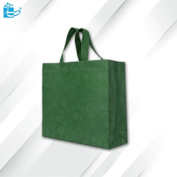 باکس بگ پارچه ای طرح ترمه مربع سایز کوچک 27×30