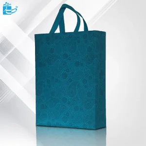 باکس بگ پارچه ای طرح دار 3طرف کاست سبز کله غازی