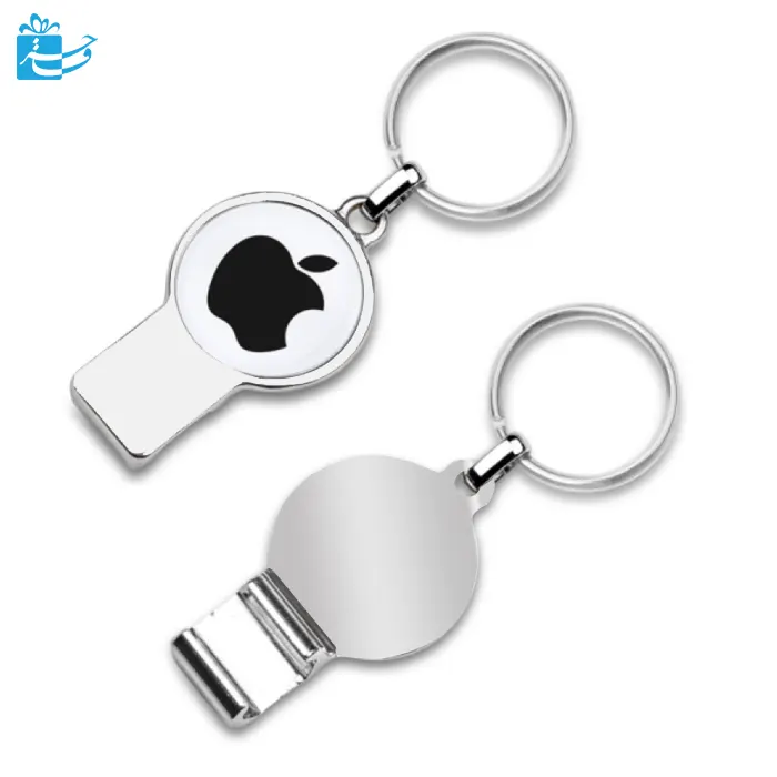 Metal promotional circle keychain (door opener)