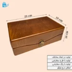 جعبه چوبی آجیل و تنقلات – ترکیبی از زیبایی آنتیک