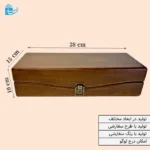 جعبه چوبی هدیه مدل طنین