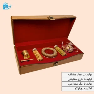 جعبه چوبی هدیه مدل طنین