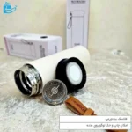 فلاسک ۵۰۰ میل با بند چرمی و طراحی ارگونومیک