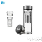 دمنوش‌ساز پیرکس دماسنج‌دار برای تهیه دمنوش و چای