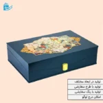 جعبه چوبی نگارگری مناسب هدایای فاخر