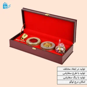باکس چوبی هدیه با عرض کم