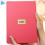 دفتر یادداشت جلد چرم وزیری(سایز بزرگ)