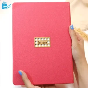 دفتر یادداشت جلد چرم وزیری(سایز بزرگ)