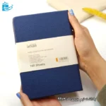 دفتریادداشت نیم وزیری جلد چرم کاغذ کرم