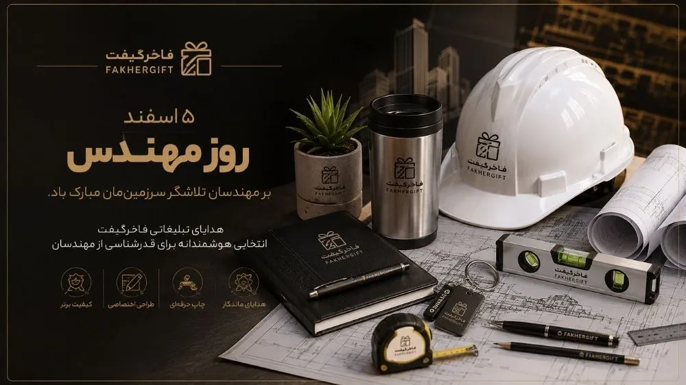 هدیه تبلیغاتی روز مهندس